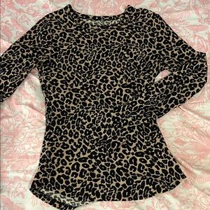 Cheetah Print Long Sleeve